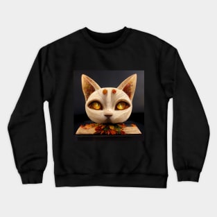 The Most Wonderful Time Of Year Cat In Autumn Gift For CAT LOVERS Crewneck Sweatshirt